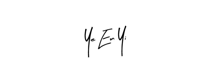 How to make Ye Eun Yi name signature. Use Arty Signature style for creating short signs online. This is the latest handwritten sign. Ye Eun Yi signature style 8 images and pictures png