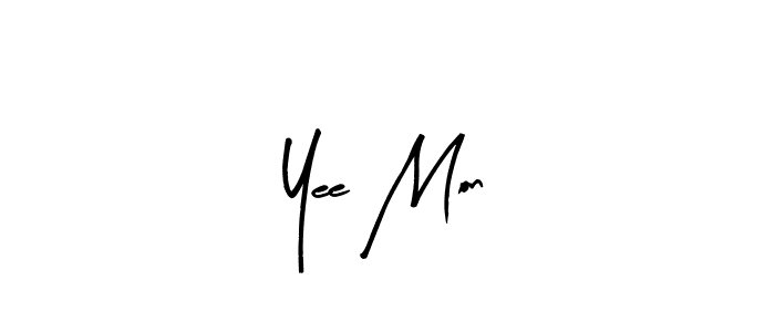 The best way (Arty Signature) to make a short signature is to pick only two or three words in your name. The name Yee Mon include a total of six letters. For converting this name. Yee Mon signature style 8 images and pictures png