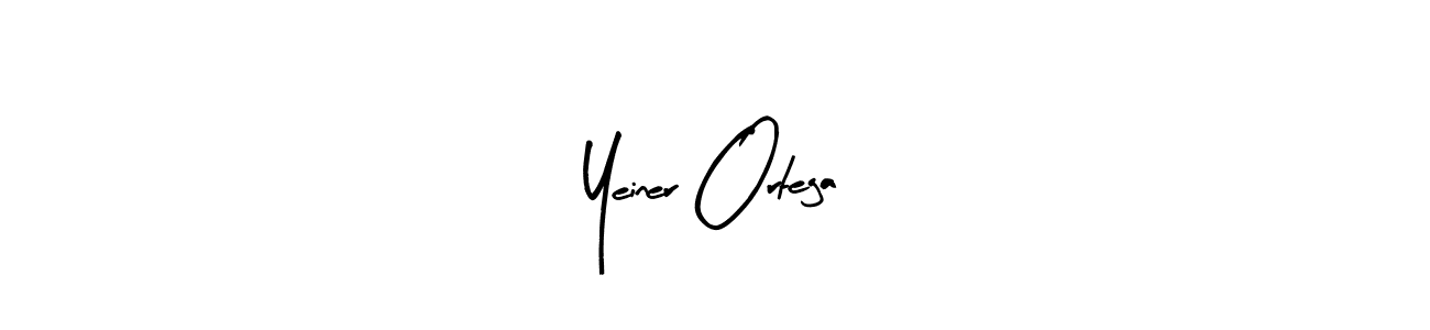 Similarly Arty Signature is the best handwritten signature design. Signature creator online .You can use it as an online autograph creator for name Yeiner Ortega. Yeiner Ortega signature style 8 images and pictures png