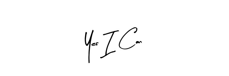 Yes I Can stylish signature style. Best Handwritten Sign (Arty Signature) for my name. Handwritten Signature Collection Ideas for my name Yes I Can. Yes I Can signature style 8 images and pictures png