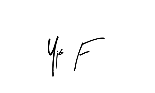It looks lik you need a new signature style for name Yjb F. Design unique handwritten (Arty Signature) signature with our free signature maker in just a few clicks. Yjb F signature style 8 images and pictures png