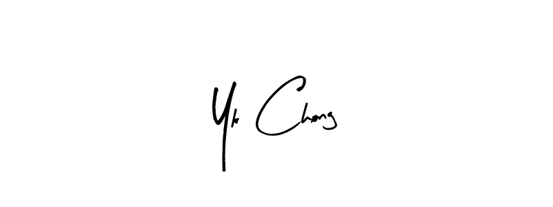 if you are searching for the best signature style for your name Yk Chong. so please give up your signature search. here we have designed multiple signature styles  using Arty Signature. Yk Chong signature style 8 images and pictures png