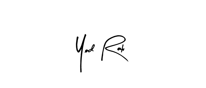 Design your own signature with our free online signature maker. With this signature software, you can create a handwritten (Arty Signature) signature for name Yod Rak. Yod Rak signature style 8 images and pictures png