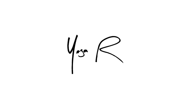 How to make Yoga R signature? Arty Signature is a professional autograph style. Create handwritten signature for Yoga R name. Yoga R signature style 8 images and pictures png