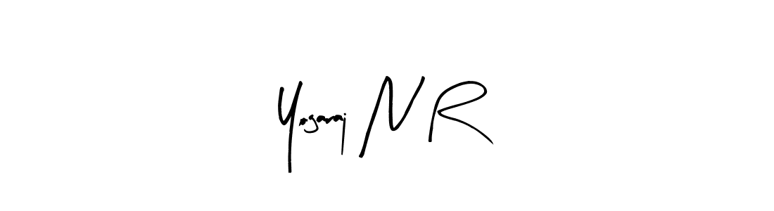 Here are the top 10 professional signature styles for the name Yogaraj N R. These are the best autograph styles you can use for your name. Yogaraj N R signature style 8 images and pictures png