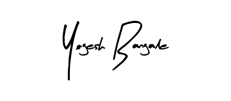 Style your name Yogesh Bangale with confidence using Arty Signature signature design. Simple, elegant, and ready for immediate document use. Yogesh Bangale signature style 8 images and pictures png