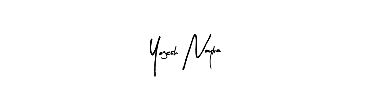 Make a beautiful signature design for name Yogesh Nayka. Use this online signature maker to create a handwritten signature for free. Yogesh Nayka signature style 8 images and pictures png
