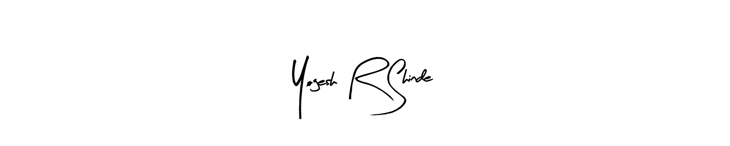 Yogesh R Shinde stylish signature style. Best Handwritten Sign (Arty Signature) for my name. Handwritten Signature Collection Ideas for my name Yogesh R Shinde. Yogesh R Shinde signature style 8 images and pictures png