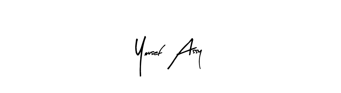 Use a signature maker to create a handwritten signature online. With this signature software, you can design (Arty Signature) your own signature for name Yousef Assy. Yousef Assy signature style 8 images and pictures png