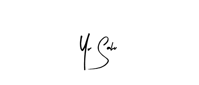 Use a signature maker to create a handwritten signature online. With this signature software, you can design (Arty Signature) your own signature for name Yr Sahu. Yr Sahu signature style 8 images and pictures png