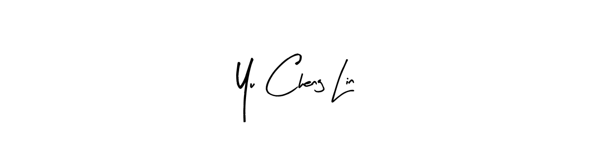 You can use this online signature creator to create a handwritten signature for the name Yu Cheng Lin. This is the best online autograph maker. Yu Cheng Lin signature style 8 images and pictures png