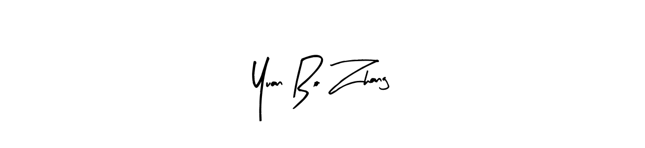 Also we have Yuan Bo Zhang name is the best signature style. Create professional handwritten signature collection using Arty Signature autograph style. Yuan Bo Zhang signature style 8 images and pictures png