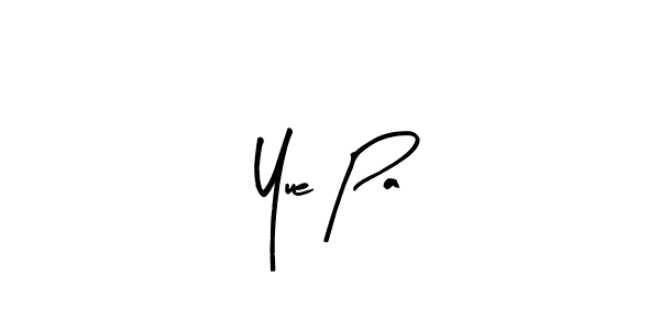 Use a signature maker to create a handwritten signature online. With this signature software, you can design (Arty Signature) your own signature for name Yue Pa. Yue Pa signature style 8 images and pictures png