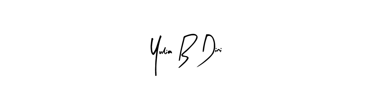 Best and Professional Signature Style for Yulia B Dini. Arty Signature Best Signature Style Collection. Yulia B Dini signature style 8 images and pictures png
