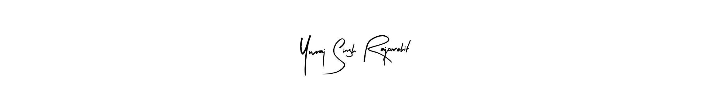 Yuvraj Singh Rajpurohit stylish signature style. Best Handwritten Sign (Arty Signature) for my name. Handwritten Signature Collection Ideas for my name Yuvraj Singh Rajpurohit. Yuvraj Singh Rajpurohit signature style 8 images and pictures png