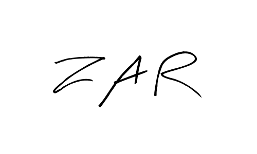 if you are searching for the best signature style for your name Z A R. so please give up your signature search. here we have designed multiple signature styles  using Arty Signature. Z A R signature style 8 images and pictures png