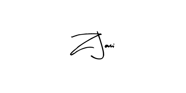 Also You can easily find your signature by using the search form. We will create Z Jami name handwritten signature images for you free of cost using Arty Signature sign style. Z Jami signature style 8 images and pictures png