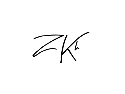 Make a beautiful signature design for name Z Kh. Use this online signature maker to create a handwritten signature for free. Z Kh signature style 8 images and pictures png