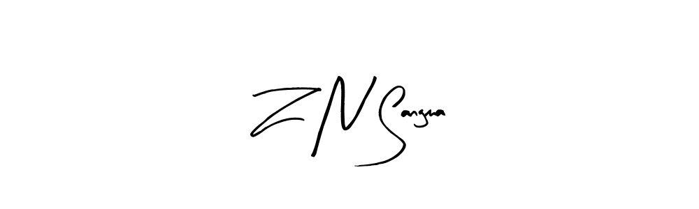 It looks lik you need a new signature style for name Z N Sangma. Design unique handwritten (Arty Signature) signature with our free signature maker in just a few clicks. Z N Sangma signature style 8 images and pictures png