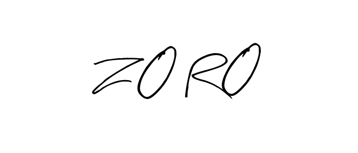 Also You can easily find your signature by using the search form. We will create Z O R O name handwritten signature images for you free of cost using Arty Signature sign style. Z O R O signature style 8 images and pictures png