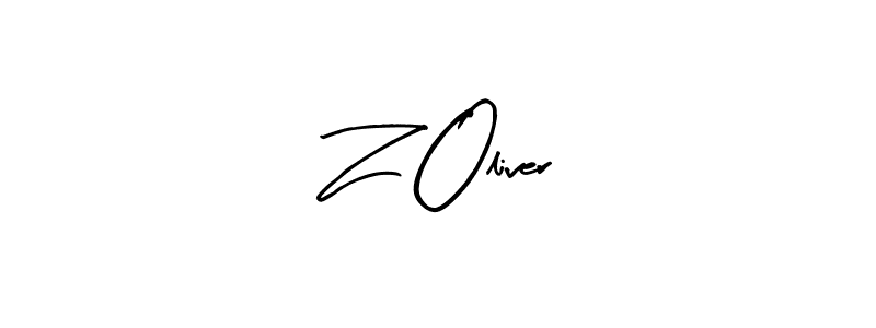 Use a signature maker to create a handwritten signature online. With this signature software, you can design (Arty Signature) your own signature for name Z Oliver. Z Oliver signature style 8 images and pictures png