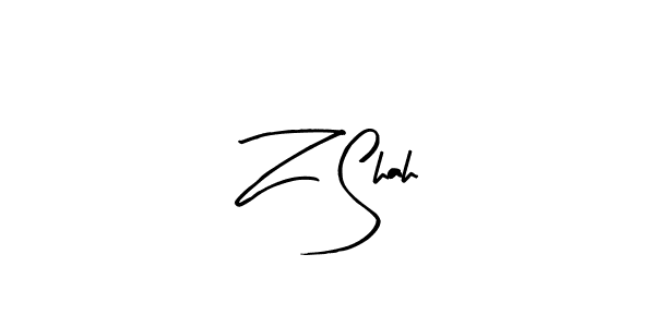 Also we have Z Shah name is the best signature style. Create professional handwritten signature collection using Arty Signature autograph style. Z Shah signature style 8 images and pictures png