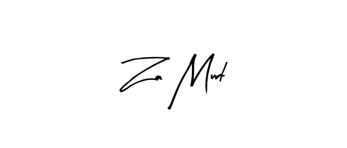 You should practise on your own different ways (Arty Signature) to write your name (Za Murt) in signature. don't let someone else do it for you. Za Murt signature style 8 images and pictures png