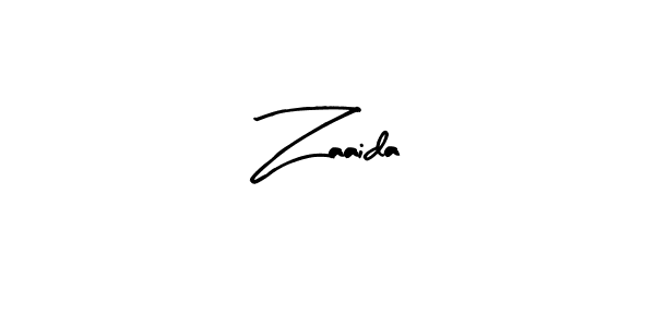 Use a signature maker to create a handwritten signature online. With this signature software, you can design (Arty Signature) your own signature for name Zaaida. Zaaida signature style 8 images and pictures png