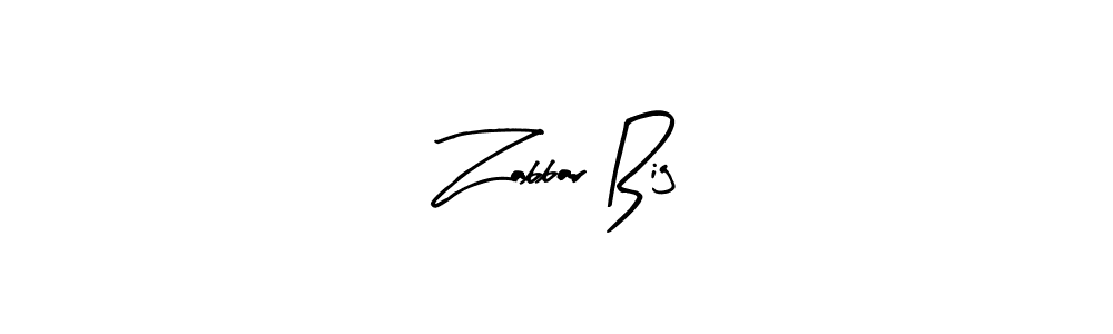 You can use this online signature creator to create a handwritten signature for the name Zabbar Big. This is the best online autograph maker. Zabbar Big signature style 8 images and pictures png