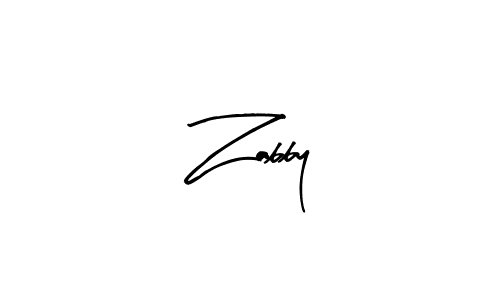 The best way (Arty Signature) to make a short signature is to pick only two or three words in your name. The name Zabby include a total of six letters. For converting this name. Zabby signature style 8 images and pictures png