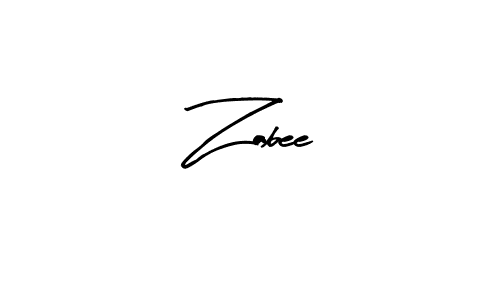 Use a signature maker to create a handwritten signature online. With this signature software, you can design (Arty Signature) your own signature for name Zabee. Zabee signature style 8 images and pictures png