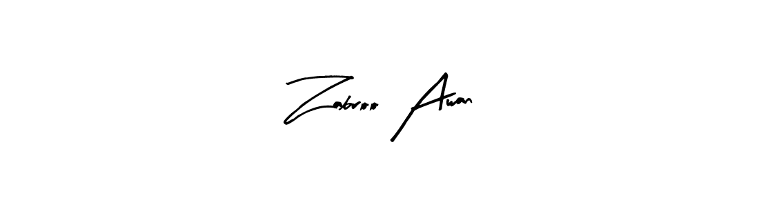 Make a short Zabroo Awan signature style. Manage your documents anywhere anytime using Arty Signature. Create and add eSignatures, submit forms, share and send files easily. Zabroo Awan signature style 8 images and pictures png