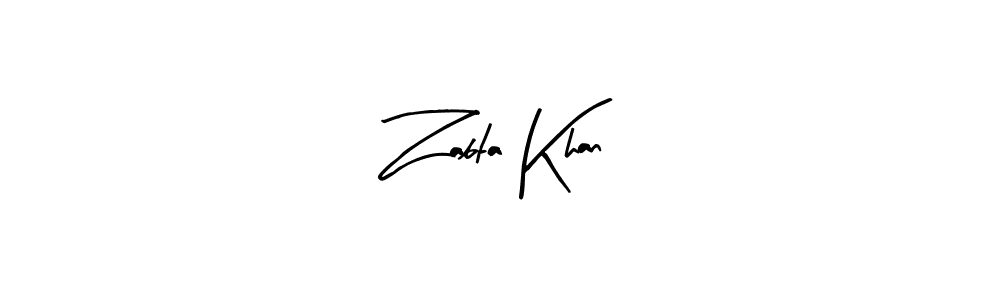 Make a beautiful signature design for name Zabta Khan. With this signature (Arty Signature) style, you can create a handwritten signature for free. Zabta Khan signature style 8 images and pictures png