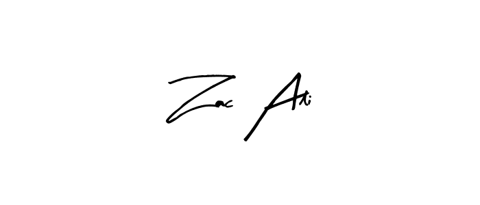 if you are searching for the best signature style for your name Zac Ali. so please give up your signature search. here we have designed multiple signature styles  using Arty Signature. Zac Ali signature style 8 images and pictures png