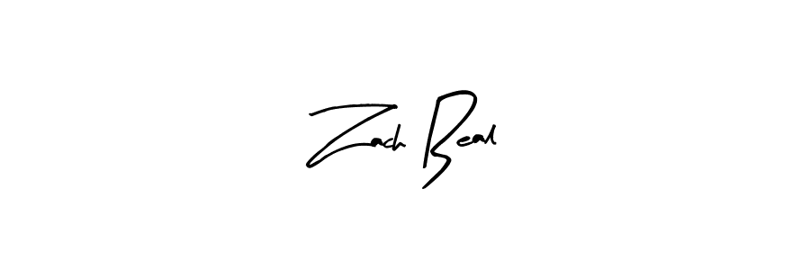 Also we have Zach Beal name is the best signature style. Create professional handwritten signature collection using Arty Signature autograph style. Zach Beal signature style 8 images and pictures png