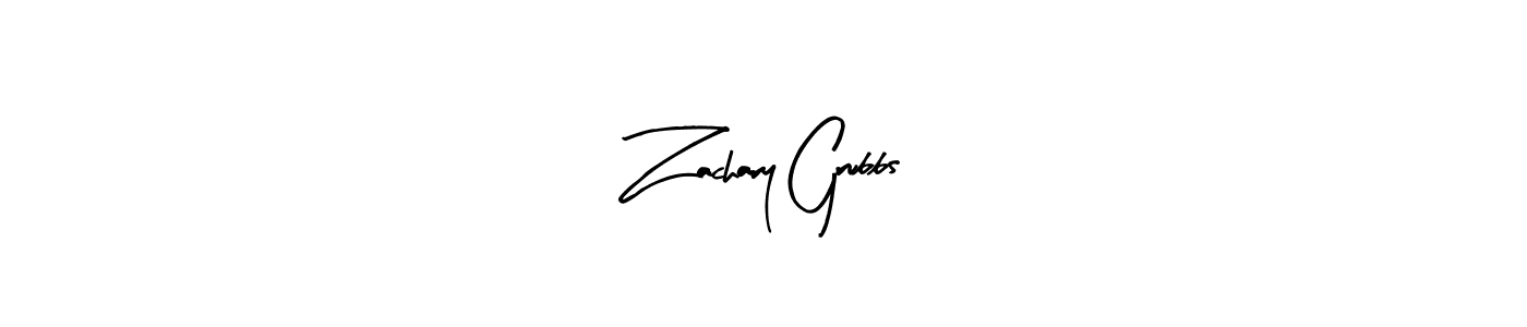 Make a beautiful signature design for name Zachary Grubbs. Use this online signature maker to create a handwritten signature for free. Zachary Grubbs signature style 8 images and pictures png