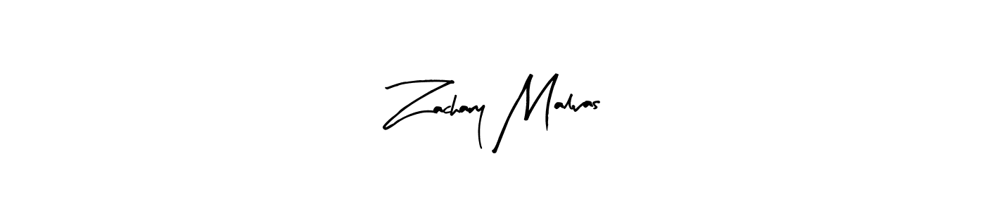 How to make Zachary Malvas signature? Arty Signature is a professional autograph style. Create handwritten signature for Zachary Malvas name. Zachary Malvas signature style 8 images and pictures png