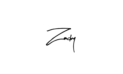 You should practise on your own different ways (Arty Signature) to write your name (Zacky) in signature. don't let someone else do it for you. Zacky signature style 8 images and pictures png