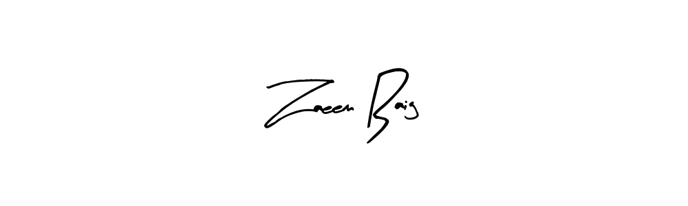 Zaeem Baig stylish signature style. Best Handwritten Sign (Arty Signature) for my name. Handwritten Signature Collection Ideas for my name Zaeem Baig. Zaeem Baig signature style 8 images and pictures png