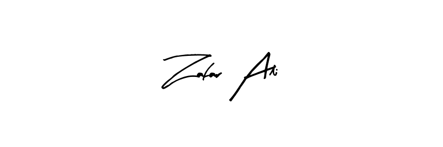 Make a beautiful signature design for name Zafar Ali. With this signature (Arty Signature) style, you can create a handwritten signature for free. Zafar Ali signature style 8 images and pictures png