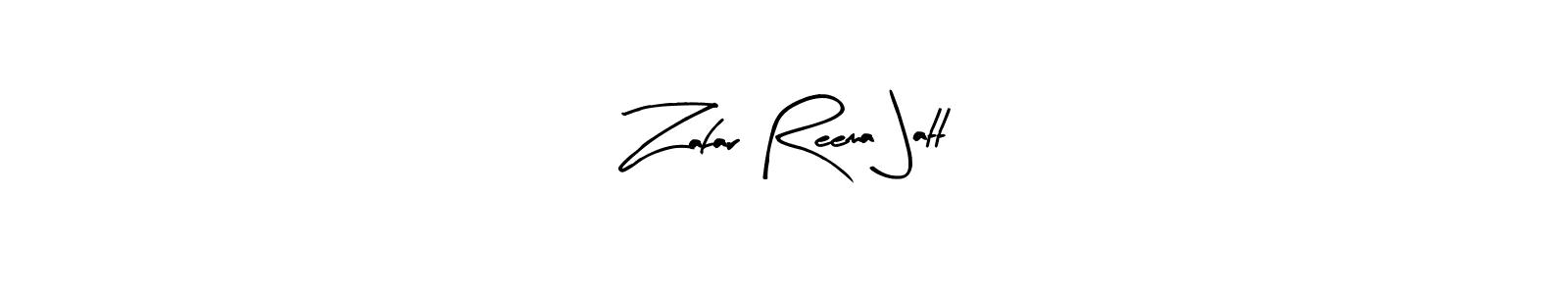 Similarly Arty Signature is the best handwritten signature design. Signature creator online .You can use it as an online autograph creator for name Zafar Reema Jatt. Zafar Reema Jatt signature style 8 images and pictures png