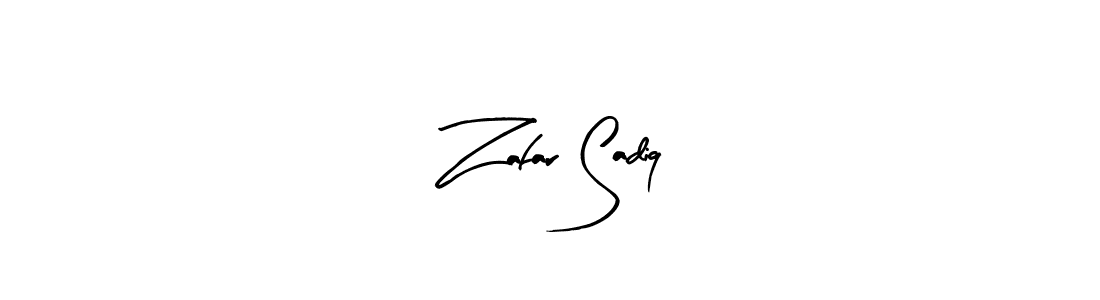 Make a beautiful signature design for name Zafar Sadiq. Use this online signature maker to create a handwritten signature for free. Zafar Sadiq signature style 8 images and pictures png