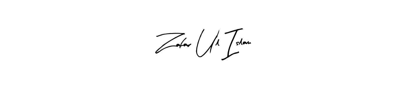 The best way (Arty Signature) to make a short signature is to pick only two or three words in your name. The name Zafar Ul Islam include a total of six letters. For converting this name. Zafar Ul Islam signature style 8 images and pictures png