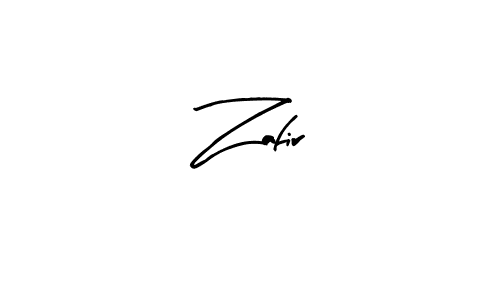 Zafir stylish signature style. Best Handwritten Sign (Arty Signature) for my name. Handwritten Signature Collection Ideas for my name Zafir. Zafir signature style 8 images and pictures png