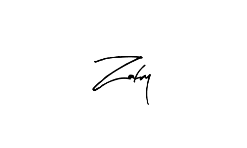 Use a signature maker to create a handwritten signature online. With this signature software, you can design (Arty Signature) your own signature for name Zafry. Zafry signature style 8 images and pictures png