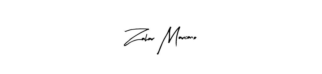 Similarly Arty Signature is the best handwritten signature design. Signature creator online .You can use it as an online autograph creator for name Zahar Marcano. Zahar Marcano signature style 8 images and pictures png