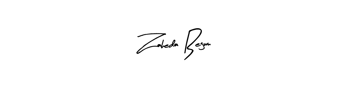 Zaheda Begum stylish signature style. Best Handwritten Sign (Arty Signature) for my name. Handwritten Signature Collection Ideas for my name Zaheda Begum. Zaheda Begum signature style 8 images and pictures png