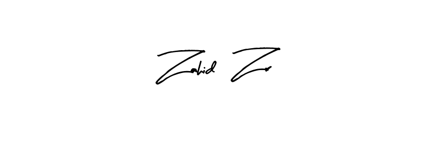 Use a signature maker to create a handwritten signature online. With this signature software, you can design (Arty Signature) your own signature for name Zahid  Zr. Zahid  Zr signature style 8 images and pictures png