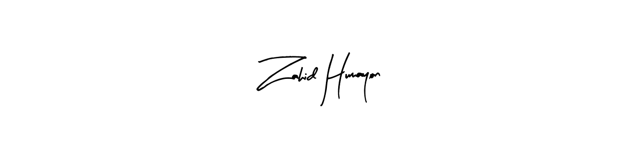 It looks lik you need a new signature style for name Zahid Humayon. Design unique handwritten (Arty Signature) signature with our free signature maker in just a few clicks. Zahid Humayon signature style 8 images and pictures png