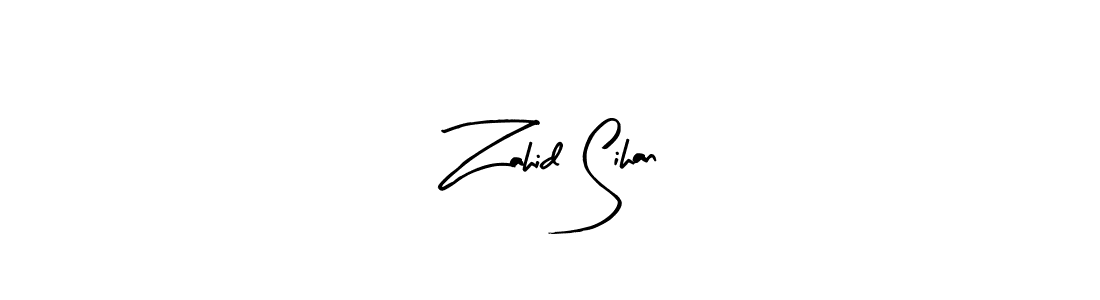 Best and Professional Signature Style for Zahid Sihan. Arty Signature Best Signature Style Collection. Zahid Sihan signature style 8 images and pictures png